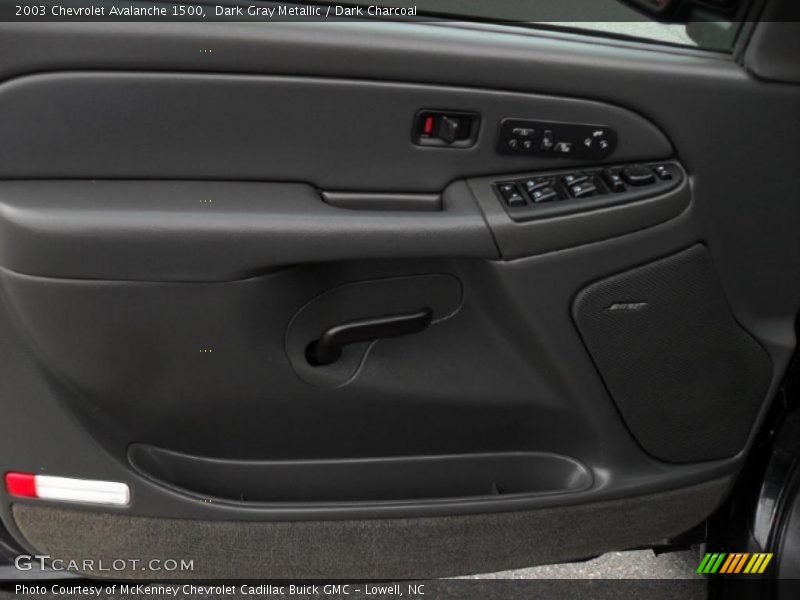 Dark Gray Metallic / Dark Charcoal 2003 Chevrolet Avalanche 1500