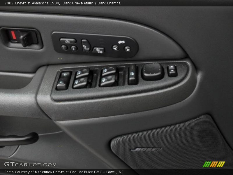 Dark Gray Metallic / Dark Charcoal 2003 Chevrolet Avalanche 1500