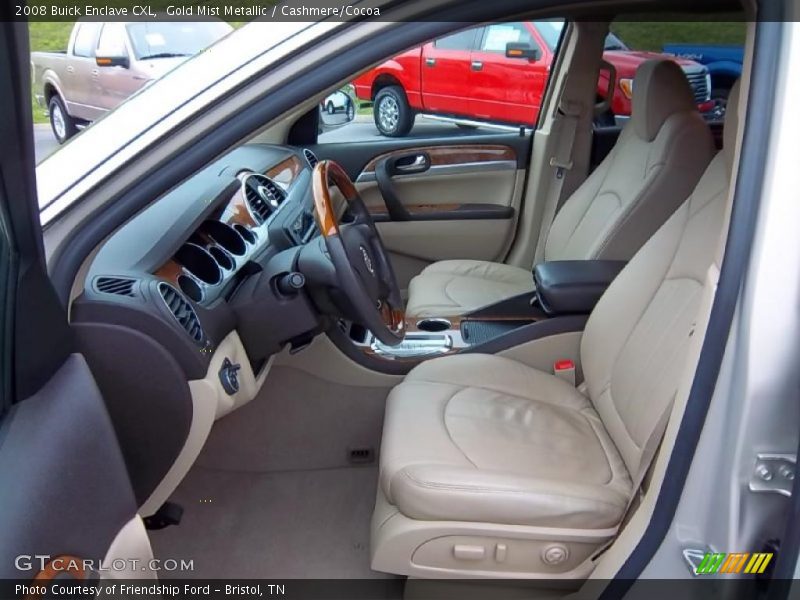 Gold Mist Metallic / Cashmere/Cocoa 2008 Buick Enclave CXL
