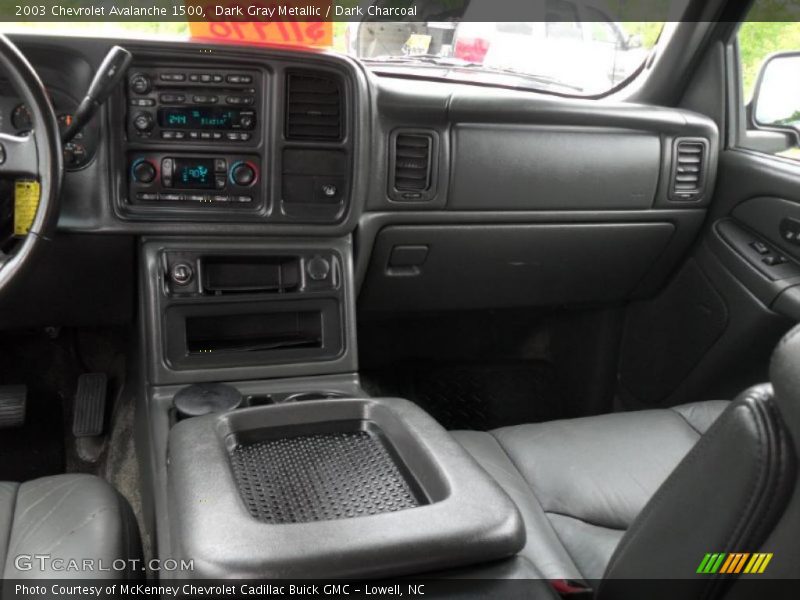 Dark Gray Metallic / Dark Charcoal 2003 Chevrolet Avalanche 1500