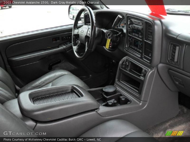 Dark Gray Metallic / Dark Charcoal 2003 Chevrolet Avalanche 1500