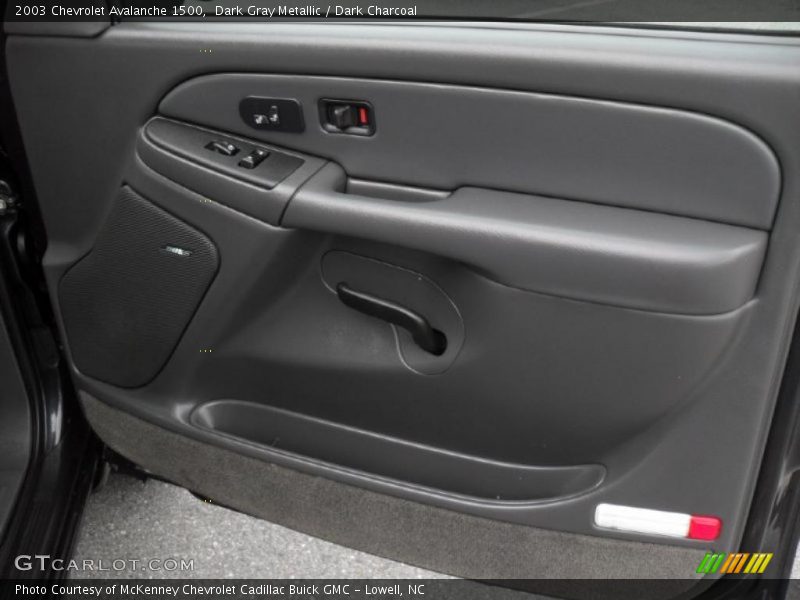 Dark Gray Metallic / Dark Charcoal 2003 Chevrolet Avalanche 1500