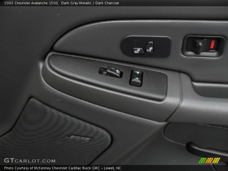 Dark Gray Metallic / Dark Charcoal 2003 Chevrolet Avalanche 1500