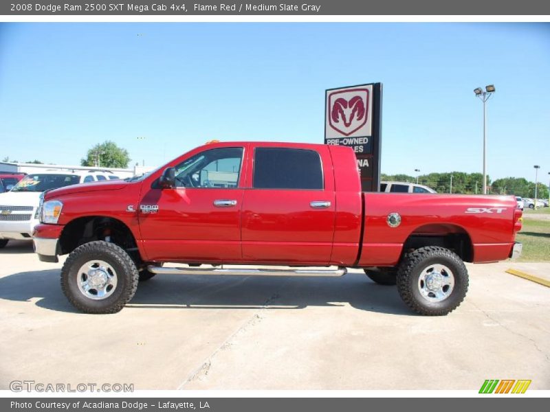  2008 Ram 2500 SXT Mega Cab 4x4 Flame Red