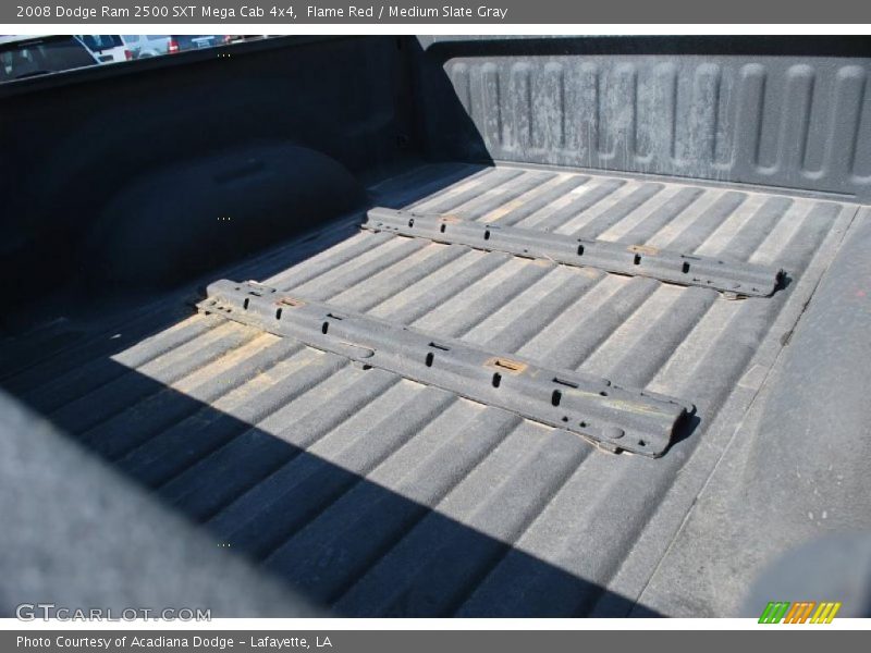Flame Red / Medium Slate Gray 2008 Dodge Ram 2500 SXT Mega Cab 4x4
