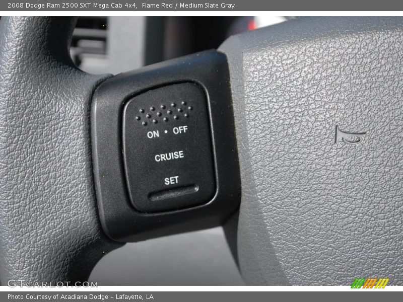 Controls of 2008 Ram 2500 SXT Mega Cab 4x4