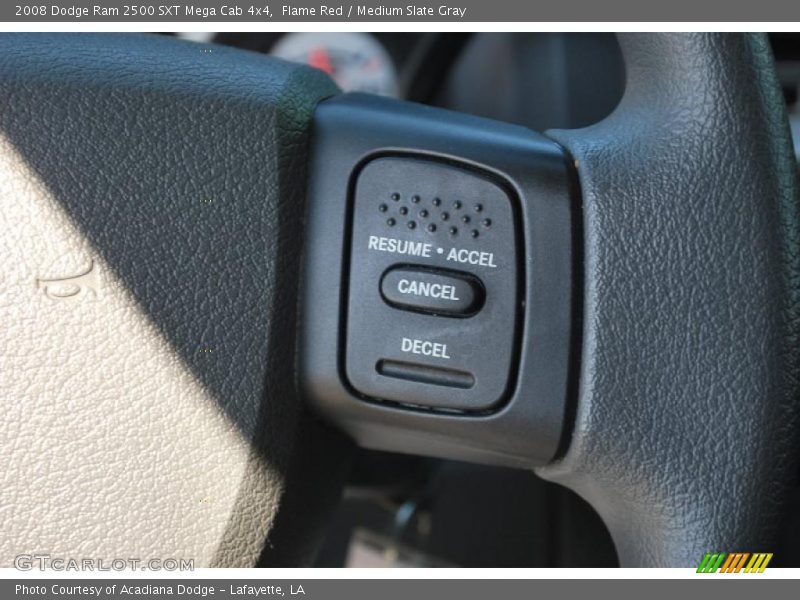 Controls of 2008 Ram 2500 SXT Mega Cab 4x4