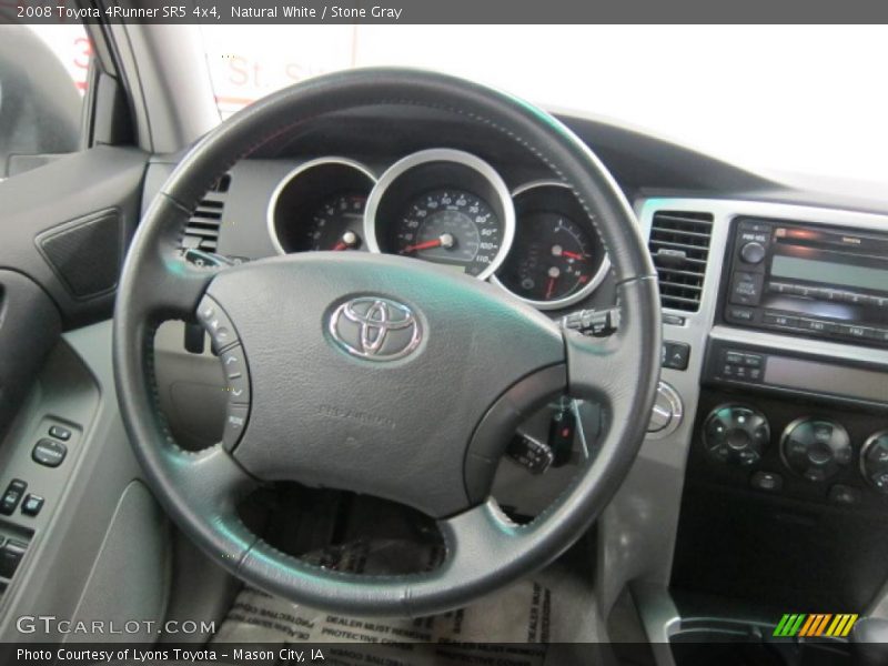 Natural White / Stone Gray 2008 Toyota 4Runner SR5 4x4