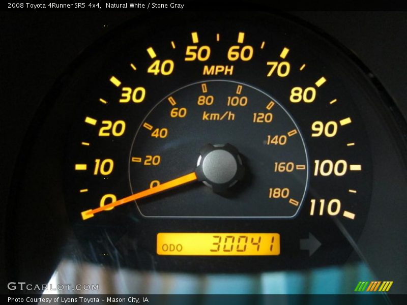 Natural White / Stone Gray 2008 Toyota 4Runner SR5 4x4