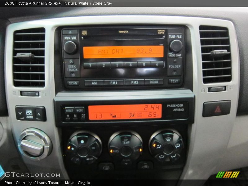 Natural White / Stone Gray 2008 Toyota 4Runner SR5 4x4