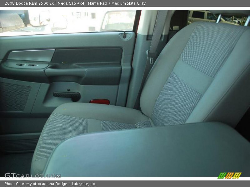 Flame Red / Medium Slate Gray 2008 Dodge Ram 2500 SXT Mega Cab 4x4