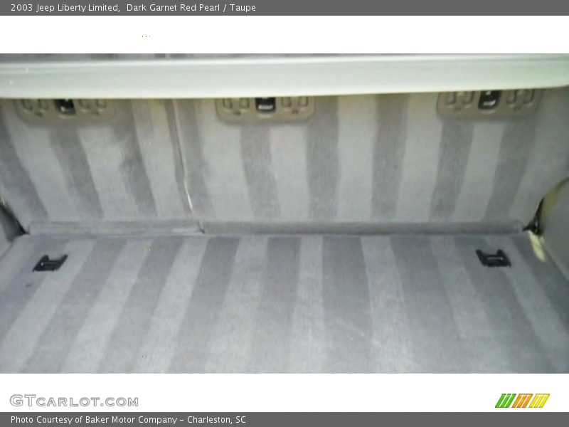 Dark Garnet Red Pearl / Taupe 2003 Jeep Liberty Limited