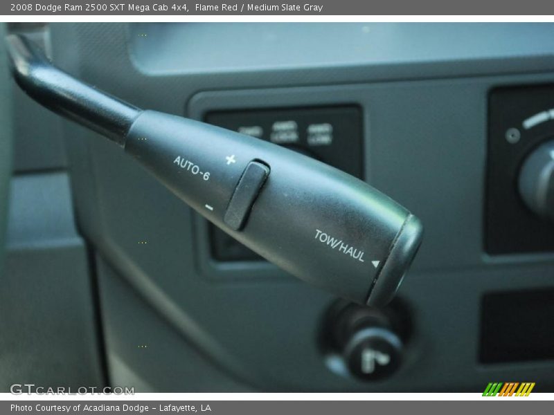 Controls of 2008 Ram 2500 SXT Mega Cab 4x4