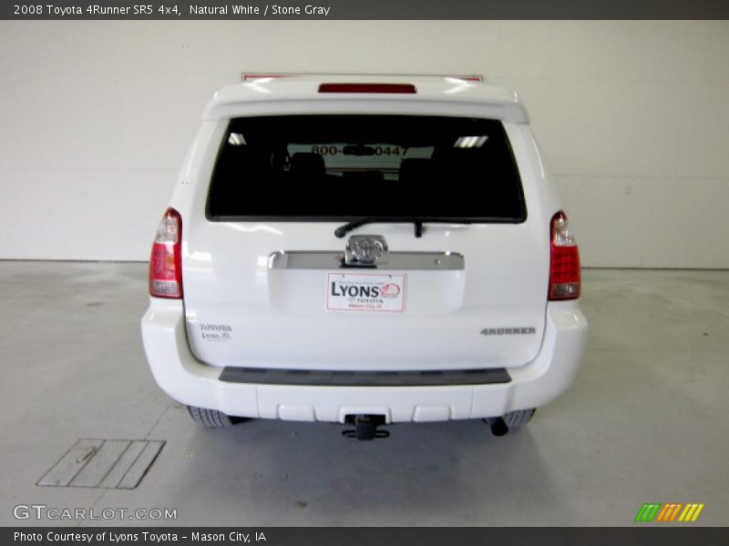 Natural White / Stone Gray 2008 Toyota 4Runner SR5 4x4