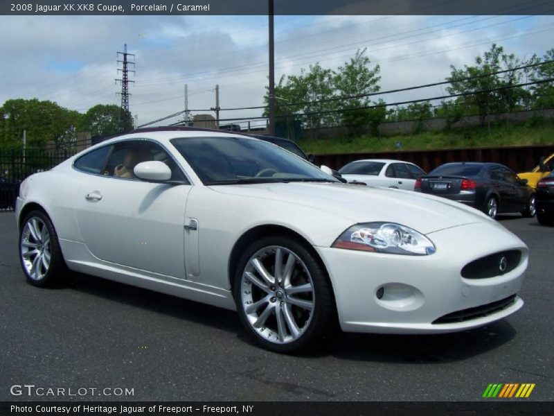 Front 3/4 View of 2008 XK XK8 Coupe