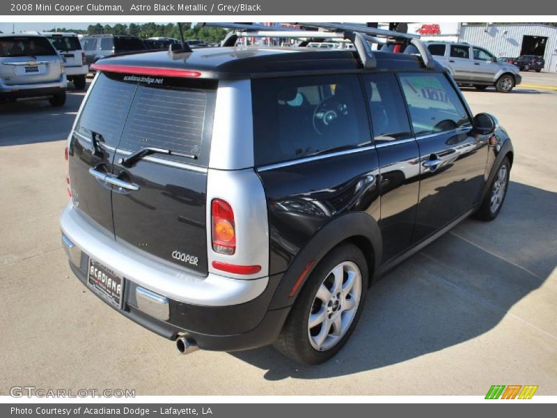 Astro Black Metallic / Grey/Black 2008 Mini Cooper Clubman