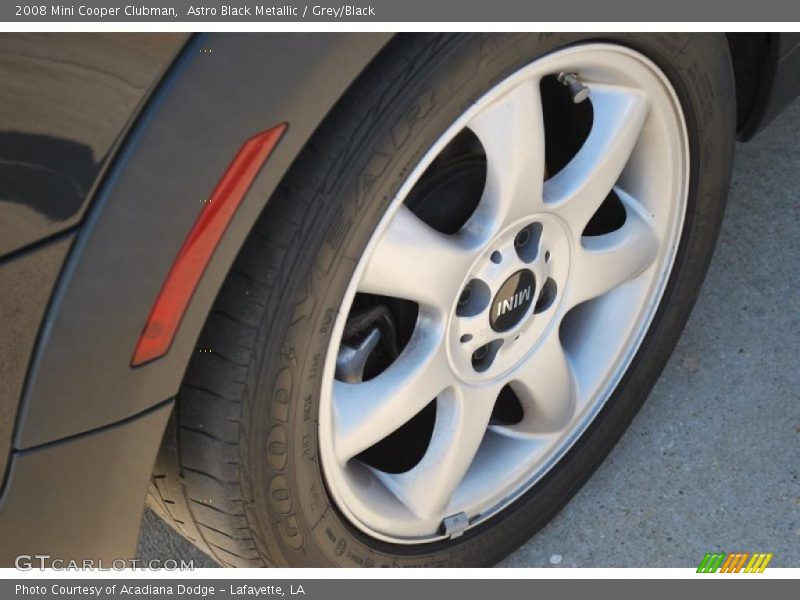Astro Black Metallic / Grey/Black 2008 Mini Cooper Clubman