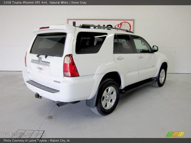 Natural White / Stone Gray 2008 Toyota 4Runner SR5 4x4