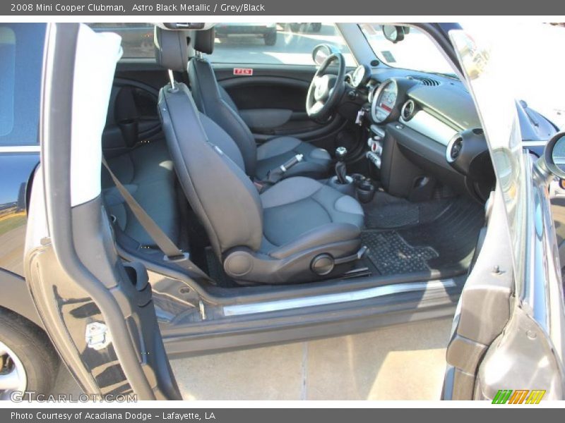 Astro Black Metallic / Grey/Black 2008 Mini Cooper Clubman