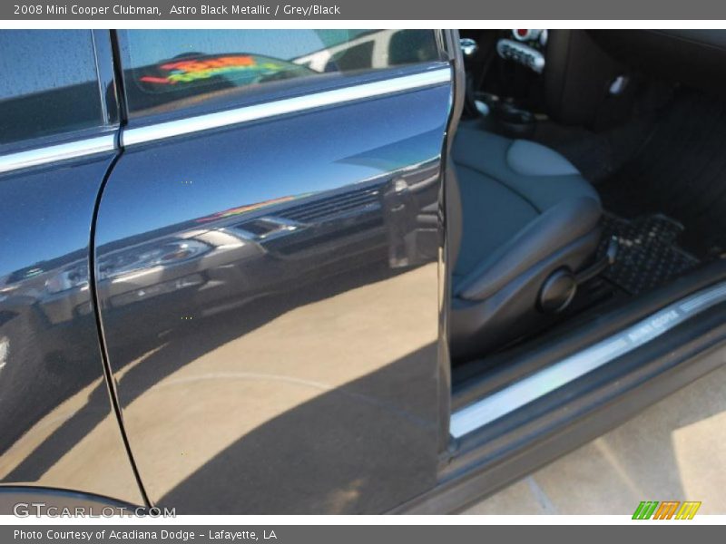 Astro Black Metallic / Grey/Black 2008 Mini Cooper Clubman
