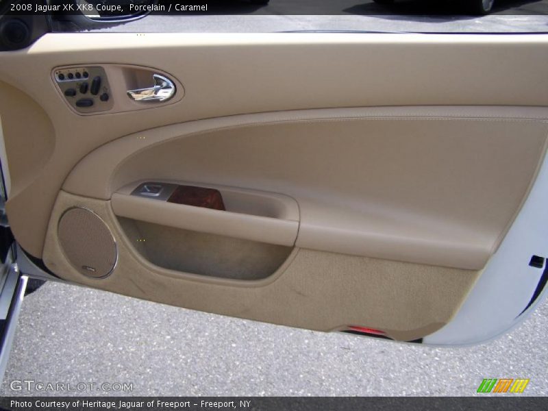 Porcelain / Caramel 2008 Jaguar XK XK8 Coupe