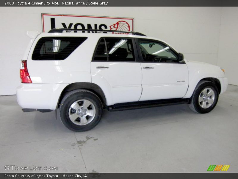 Natural White / Stone Gray 2008 Toyota 4Runner SR5 4x4