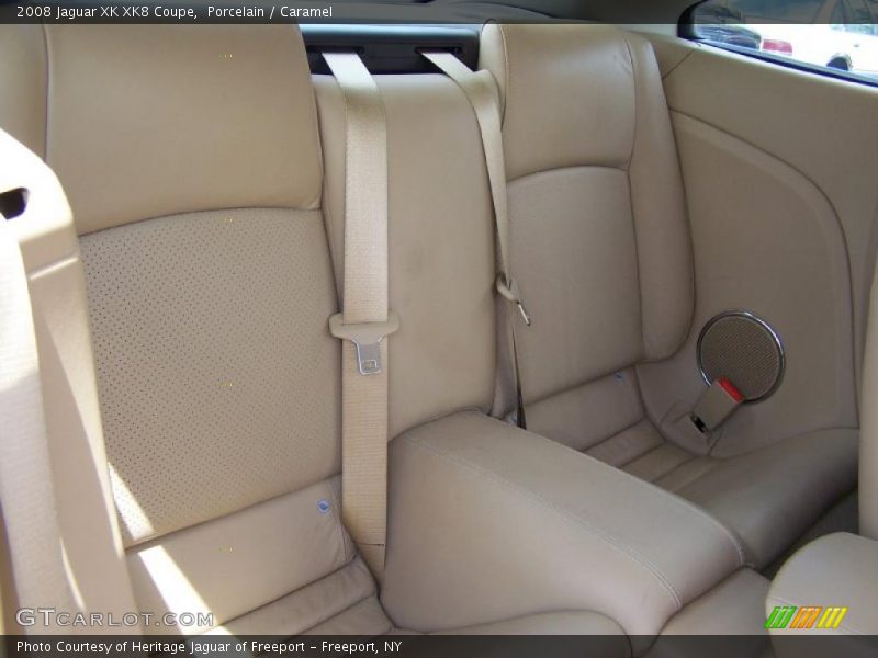 Porcelain / Caramel 2008 Jaguar XK XK8 Coupe