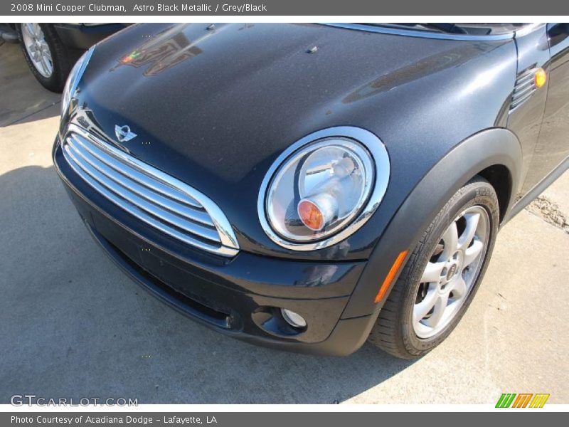 Astro Black Metallic / Grey/Black 2008 Mini Cooper Clubman