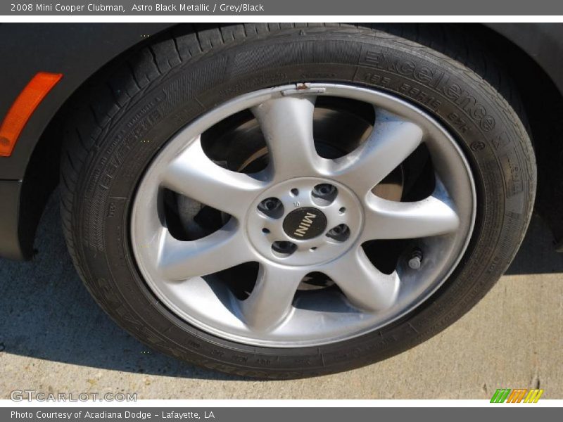 Astro Black Metallic / Grey/Black 2008 Mini Cooper Clubman