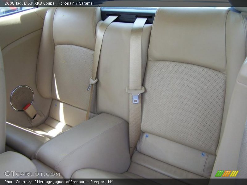  2008 XK XK8 Coupe Caramel Interior