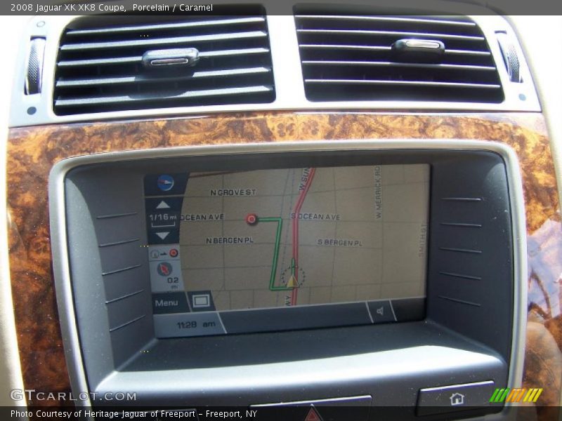 Porcelain / Caramel 2008 Jaguar XK XK8 Coupe