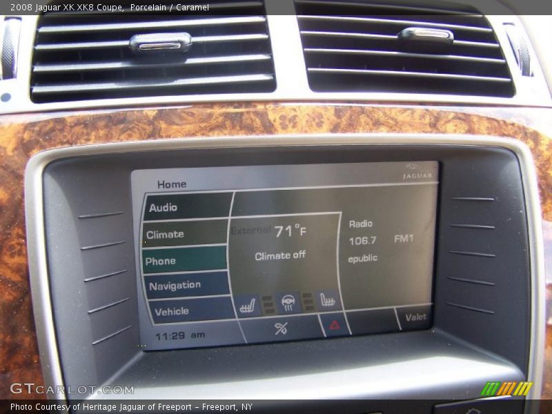 Porcelain / Caramel 2008 Jaguar XK XK8 Coupe