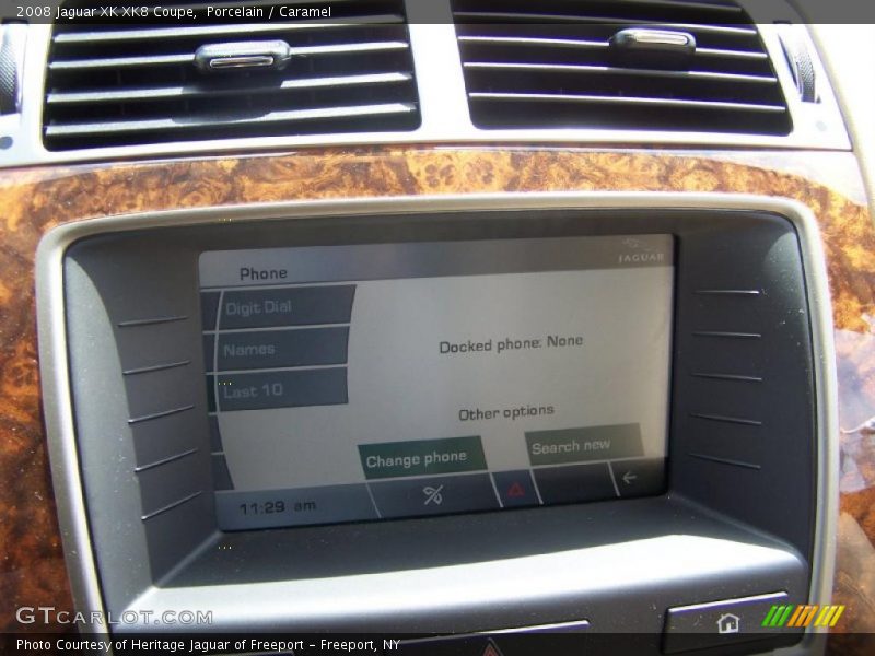 Porcelain / Caramel 2008 Jaguar XK XK8 Coupe