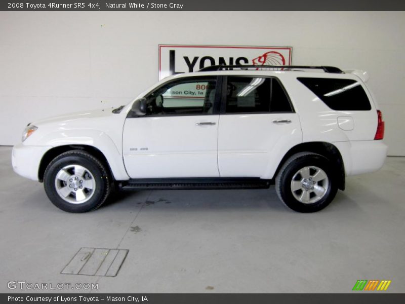 Natural White / Stone Gray 2008 Toyota 4Runner SR5 4x4
