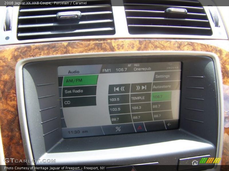 Controls of 2008 XK XK8 Coupe