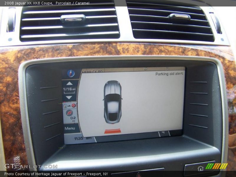 Porcelain / Caramel 2008 Jaguar XK XK8 Coupe