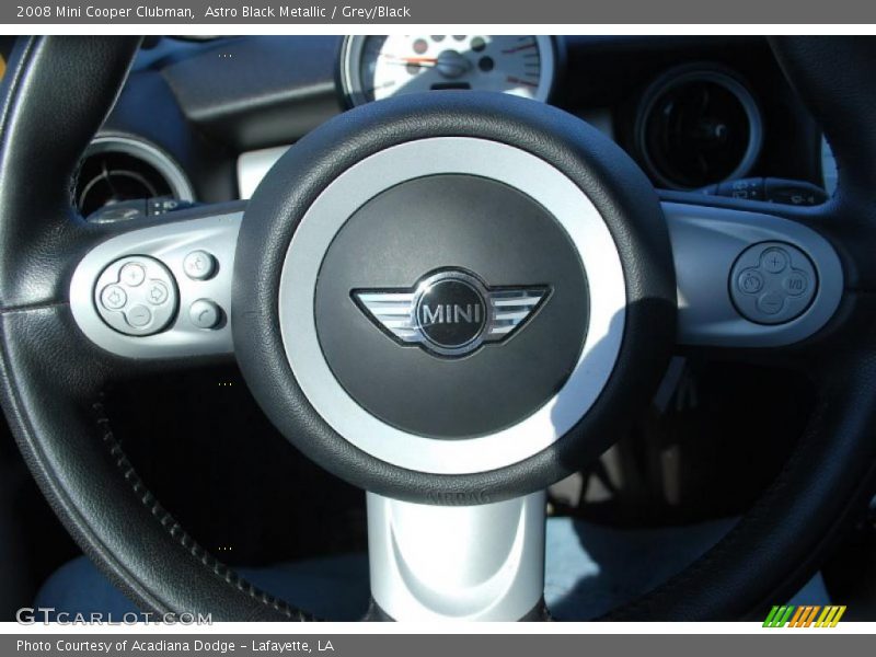 Astro Black Metallic / Grey/Black 2008 Mini Cooper Clubman