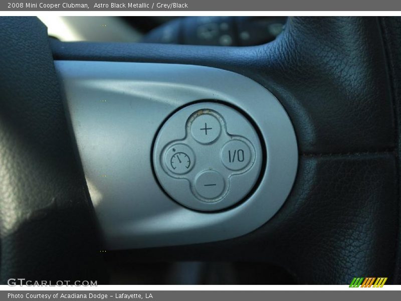 Astro Black Metallic / Grey/Black 2008 Mini Cooper Clubman
