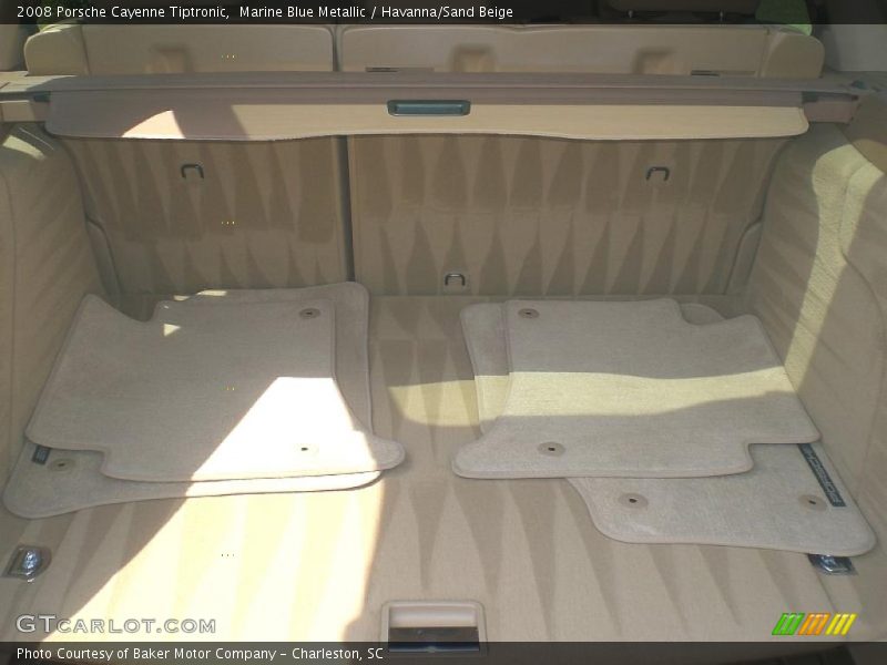 Marine Blue Metallic / Havanna/Sand Beige 2008 Porsche Cayenne Tiptronic
