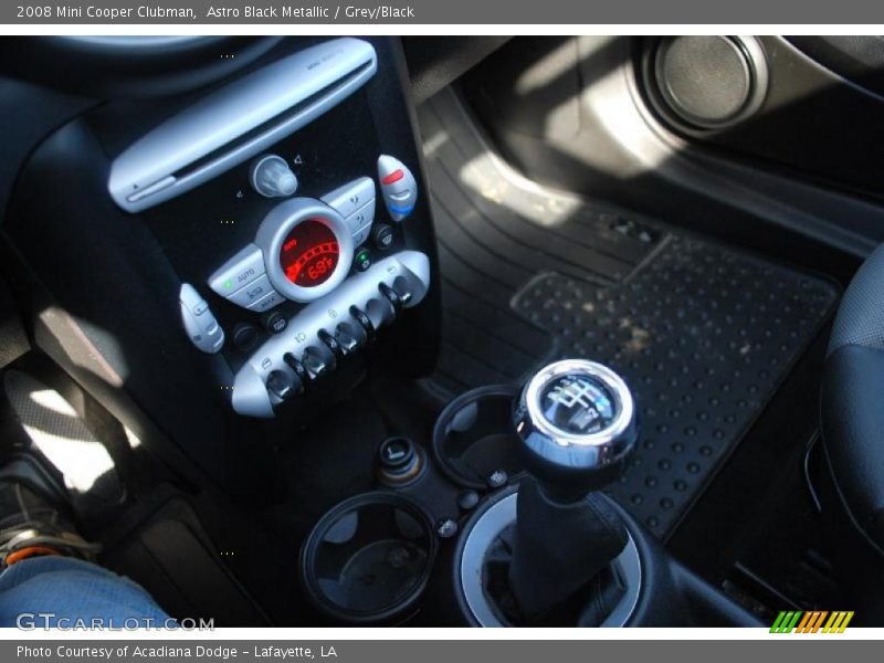 Astro Black Metallic / Grey/Black 2008 Mini Cooper Clubman
