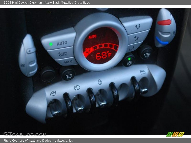 Astro Black Metallic / Grey/Black 2008 Mini Cooper Clubman