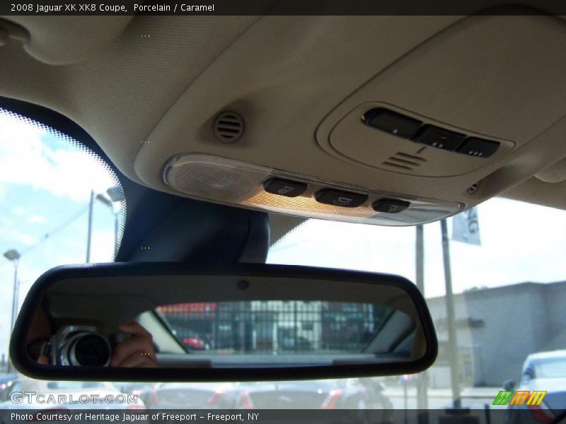 Porcelain / Caramel 2008 Jaguar XK XK8 Coupe