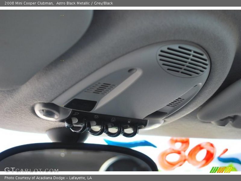 Astro Black Metallic / Grey/Black 2008 Mini Cooper Clubman