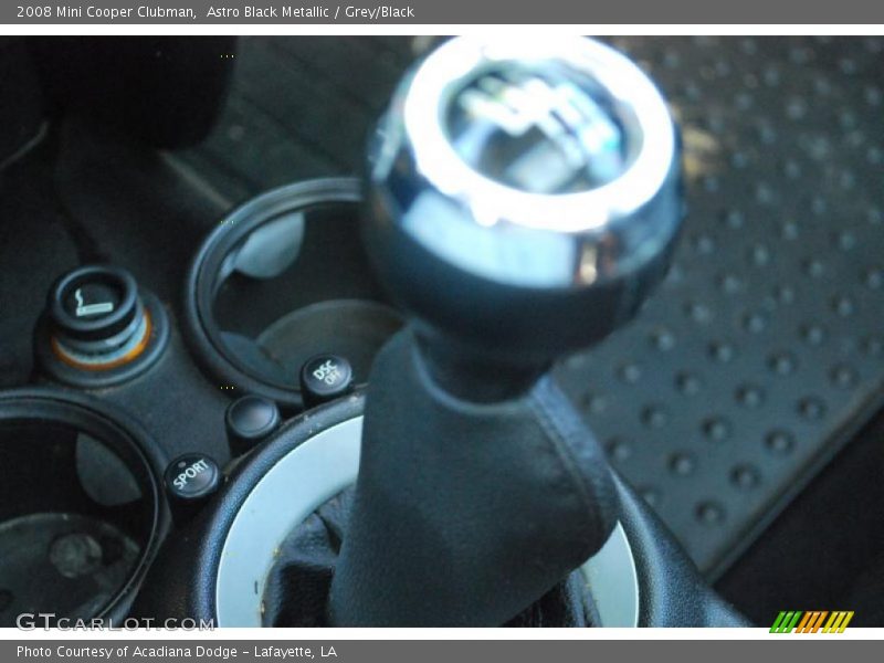 Astro Black Metallic / Grey/Black 2008 Mini Cooper Clubman