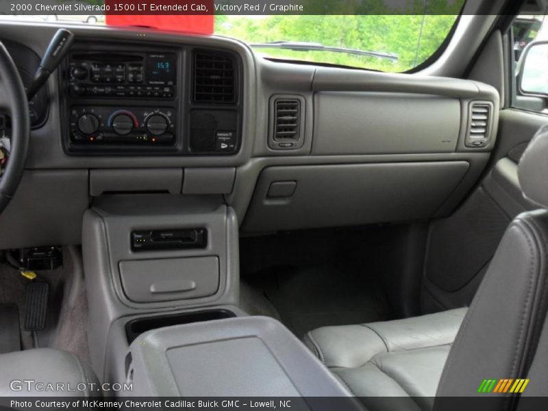 Victory Red / Graphite 2000 Chevrolet Silverado 1500 LT Extended Cab