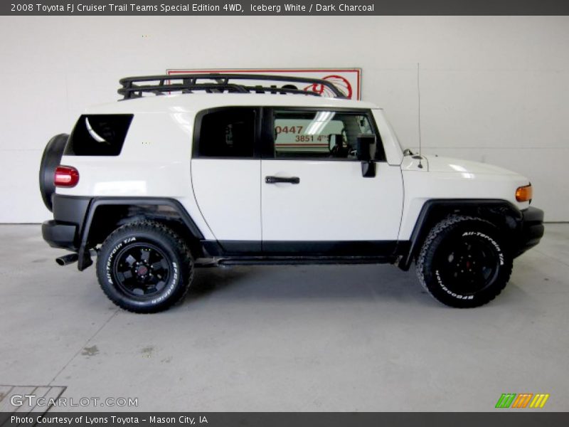 Iceberg White / Dark Charcoal 2008 Toyota FJ Cruiser Trail Teams Special Edition 4WD