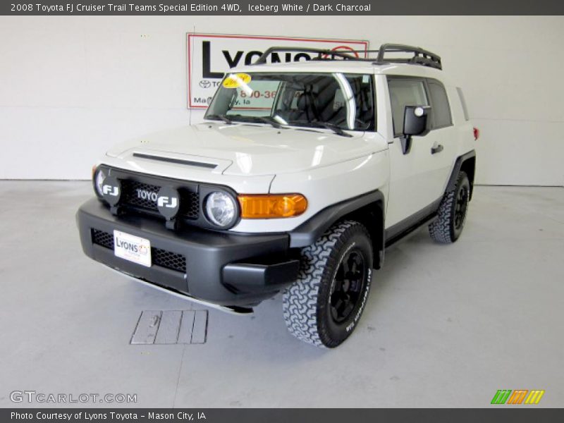 Iceberg White / Dark Charcoal 2008 Toyota FJ Cruiser Trail Teams Special Edition 4WD