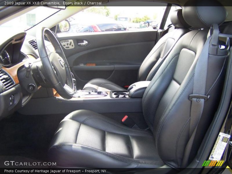 Ebony Black / Charcoal 2009 Jaguar XK XK8 Convertible