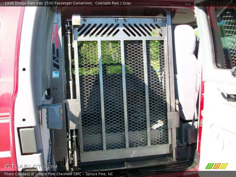 Colorado Red / Gray 1998 Dodge Ram Van 1500 Passenger Conversion