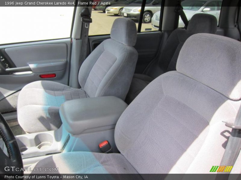 Flame Red / Agate 1996 Jeep Grand Cherokee Laredo 4x4